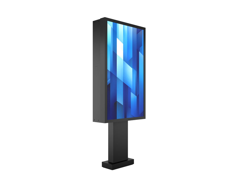 Multibrackets M Totem Pro Single OH75A – For 75" Outdoor Display Multibrackets Outdoor Wall Mount Brackets Multibrackets