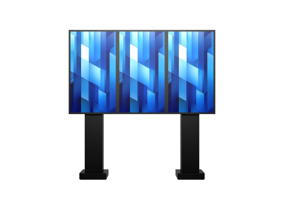 Multibrackets M Totem Pro Triple 55BDL60 – Triple 55" Outdoor Display Totem Multibrackets Outdoor Wall Mount Brackets Multibrackets