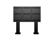 Multibrackets M Totem Pro Triple 55BDL60 – Triple 55" Outdoor Display Totem Wall Mount Bracket Multibrackets