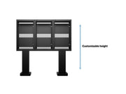 Multibrackets M Totem Pro Triple 55BDL60 – Triple 55" Outdoor Display Totem Wall Mount Bracket Multibrackets