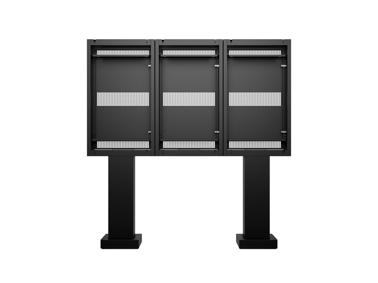 Multibrackets M Totem Pro Triple 55BDL60 – Triple 55" Outdoor Display Totem Wall Mount Bracket Multibrackets