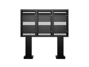 Multibrackets M Totem Pro Triple 55BDL60 – Triple 55" Outdoor Display Totem Wall Mount Bracket Multibrackets