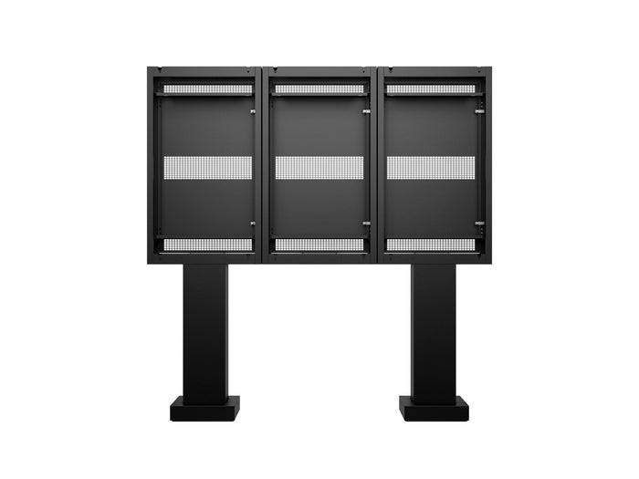 Multibrackets M Totem Pro Triple 55BDL60 – Triple 55" Outdoor Display Totem Wall Mount Bracket Multibrackets