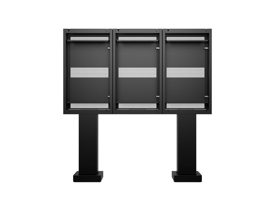 Multibrackets M Totem Pro Triple 55BDL60 – Triple 55" Outdoor Display Totem Multibrackets Outdoor Wall Mount Brackets Multibrackets