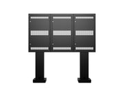 Multibrackets M Totem Pro Triple 55BDL60 – Triple 55" Outdoor Display Totem Wall Mount Bracket Multibrackets