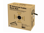 Multibrackets M Universal 50m Cable Sock Roll 40-80mm - Black | 7350022732483