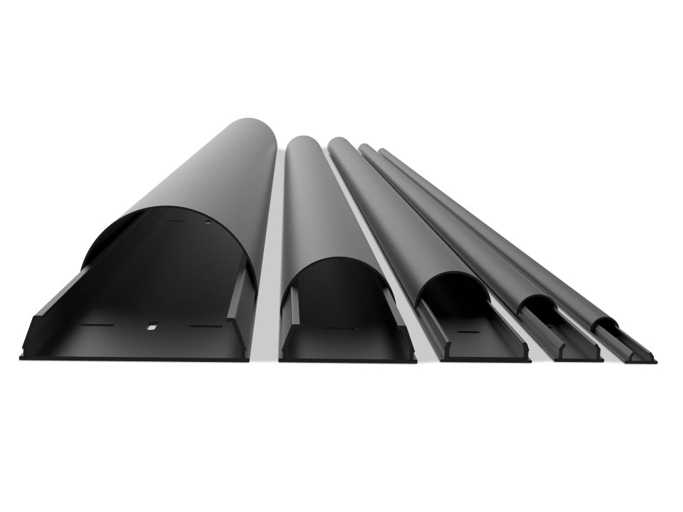 Multibrackets M Universal Cable Cover 1600mm 33mm - Black | 7350022731318