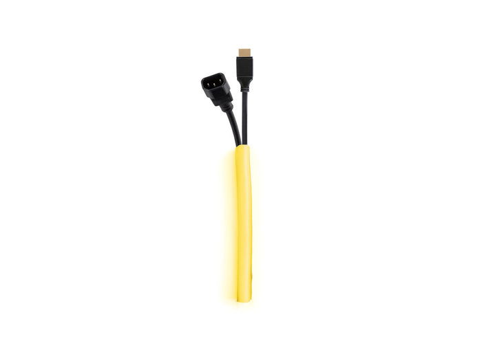 Multibrackets M Universal Cable Sock Self Wrap 10mm 25m - Yellow | 7350073734429 Cable Accessory Multibrackets