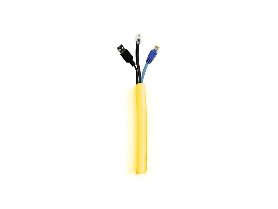 Multibrackets M Universal Cable Sock Self Wrap 19mm 25m - Yellow | 7350073734467