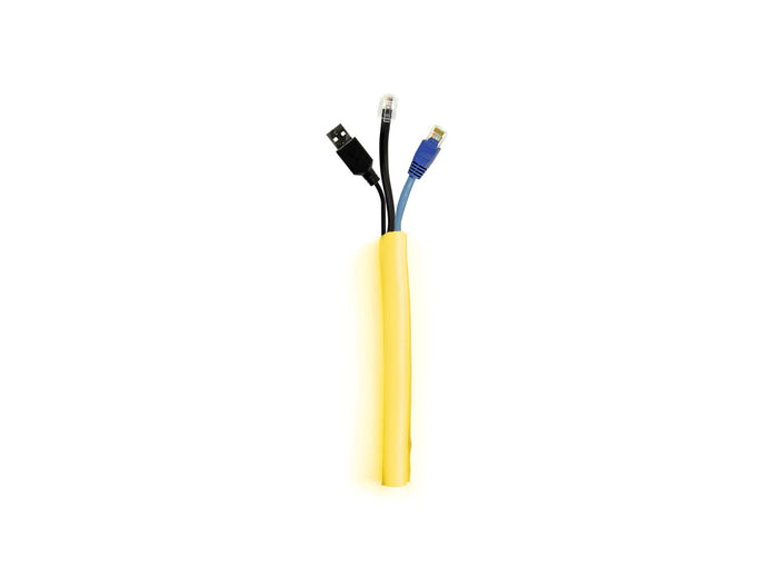 Multibrackets M Universal Cable Sock Self Wrap 19mm 25m - Yellow | 7350073734467 Cable Accessory Multibrackets
