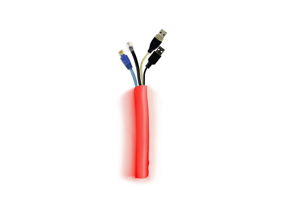 Multibrackets M Universal Cable Sock Self Wrap 25mm 25m - Red | 7350073734535