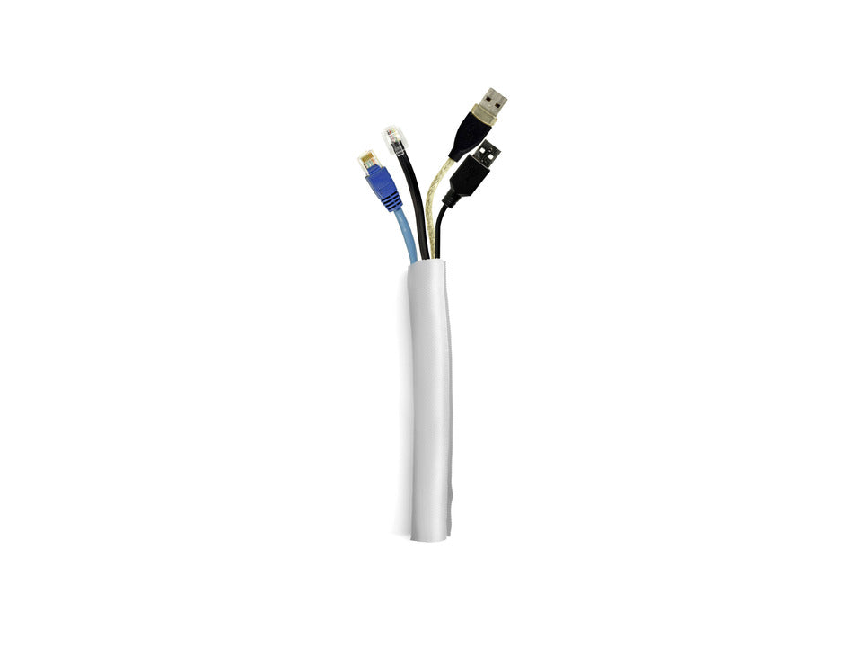 Multibrackets M Universal Cable Sock Self Wrap 25mm 25m - Silver | 7350073732784 Cable Accessory Multibrackets