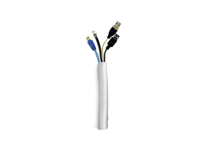 Multibrackets M Universal Cable Sock Self Wrap 25mm 25m - Silver | 7350073732784 Cable Accessory Multibrackets