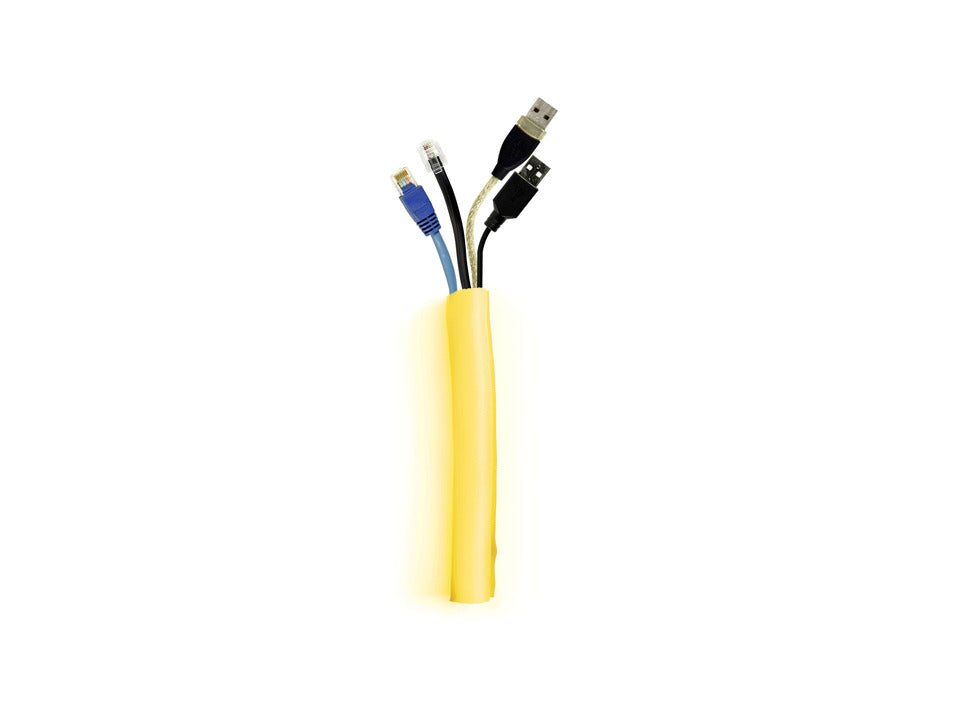 Multibrackets M Universal Cable Sock Self Wrap 25mm 25m - Yellow | 7350073734504