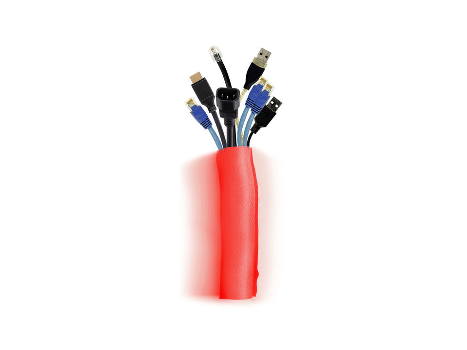 Multibrackets M Universal Cable Sock Self Wrap 40mm 25m - Red | 7350073734573