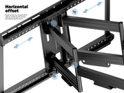 Multibrackets M Universal Flexarm Dual Full Motion Wall Mount for 42"–100" Screens | 7350105212864