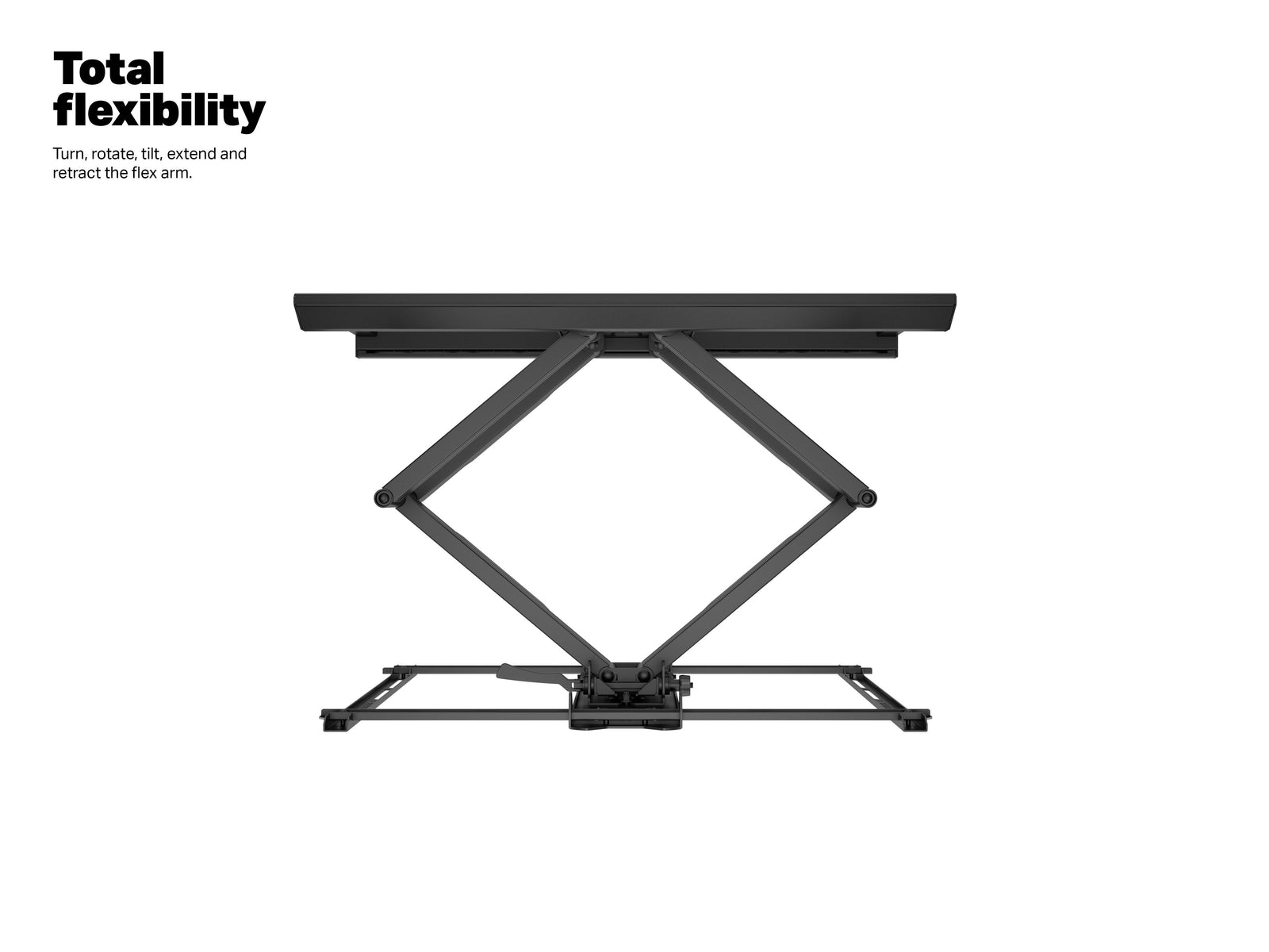 Multibrackets M Universal Flexarm Dual Full Motion Wall Mount for 42"–100" Screens | 7350105212864