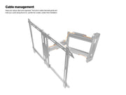Multibrackets M Universal Flexarm Pro Full Motion Wall Mount for 40"–70" Screens | 7350105212765