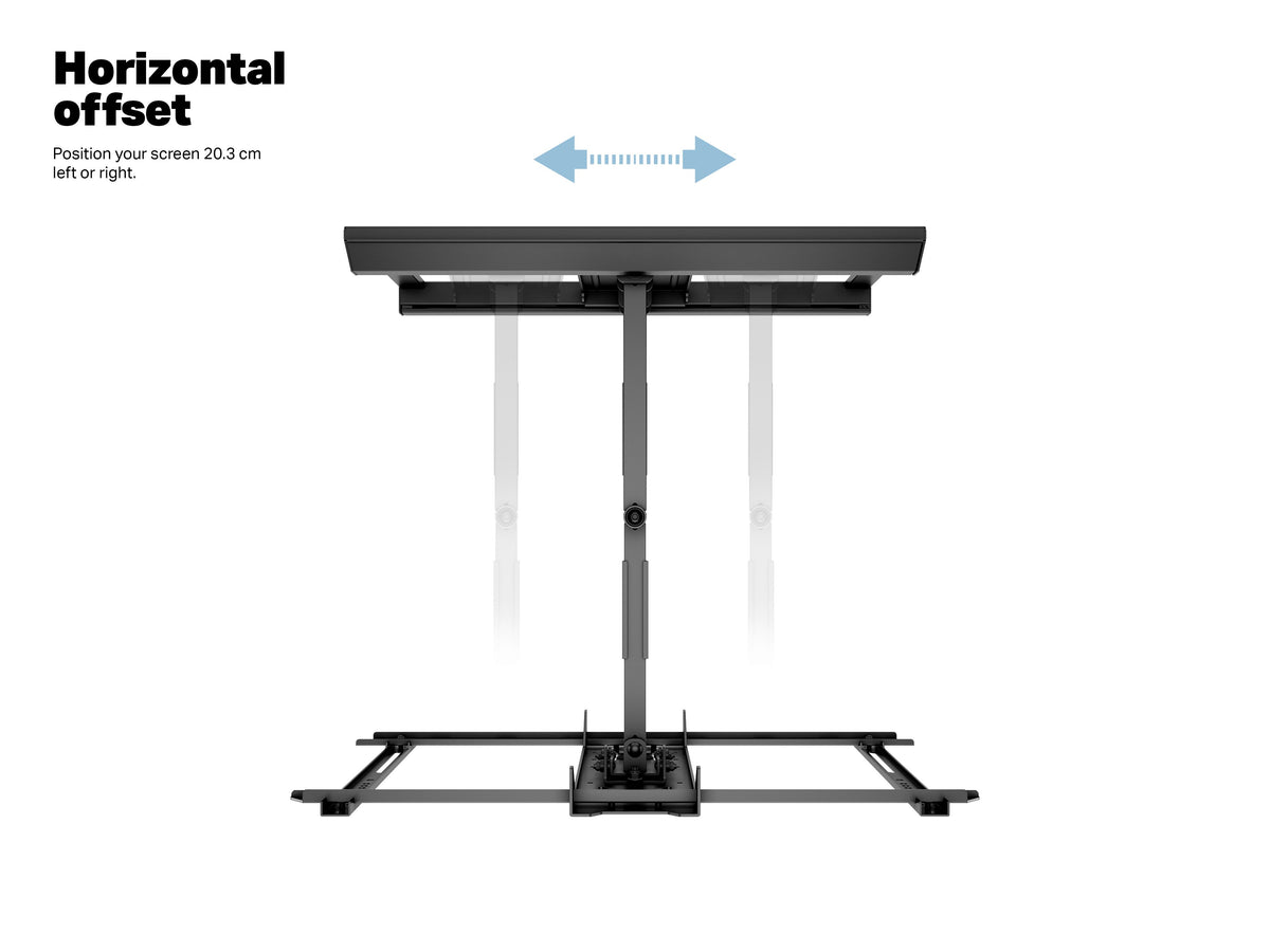 Multibrackets M Universal Flexarm Single Full Motion Wall Mount for 40"–70" Screens | 7350105212857
