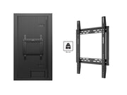 Multibrackets M Universal HD Portrait Wall Mount for 60"–100" Screens | 7350073738830 Wall Mount Bracket Multibrackets