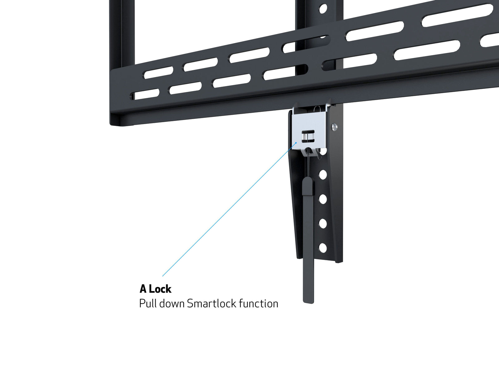 Multibrackets M Universal HD Wall Mount for 60"–100" Screens | 7350073738823 Wall Mount Bracket Multibrackets