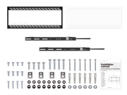 Multibrackets M Universal HD Wall Mount for 60"–100" Screens | 7350073738823 Wall Mount Bracket Multibrackets