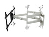Multibrackets M Universal Long Reach Dual Arm TV Wall Mount - 50" to 86" Screen Wall Mount Bracket Multibrackets