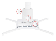 Multibrackets M Universal Projector Ceiling Mount 900-1600mm with Finetune | 7350073731787 Projector Mount Multibrackets
