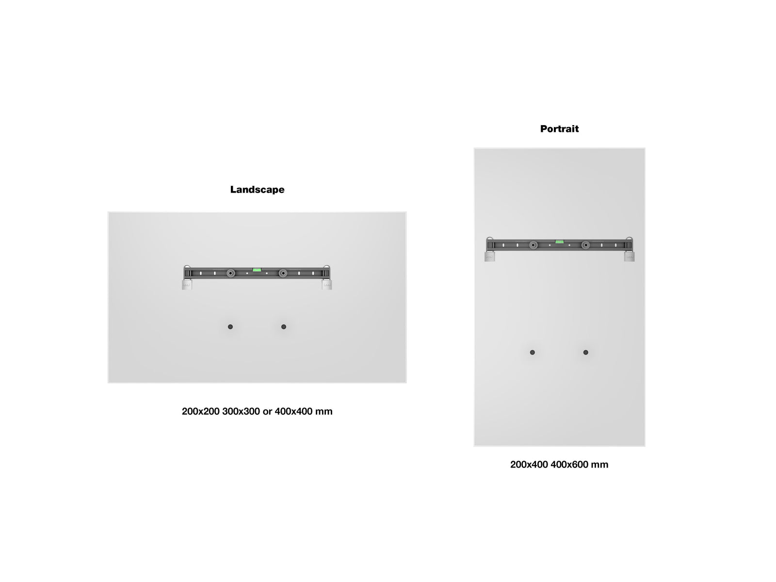 Multibrackets M Universal Public Wall Mount Small for 32"–65" Screens | 7350022734159