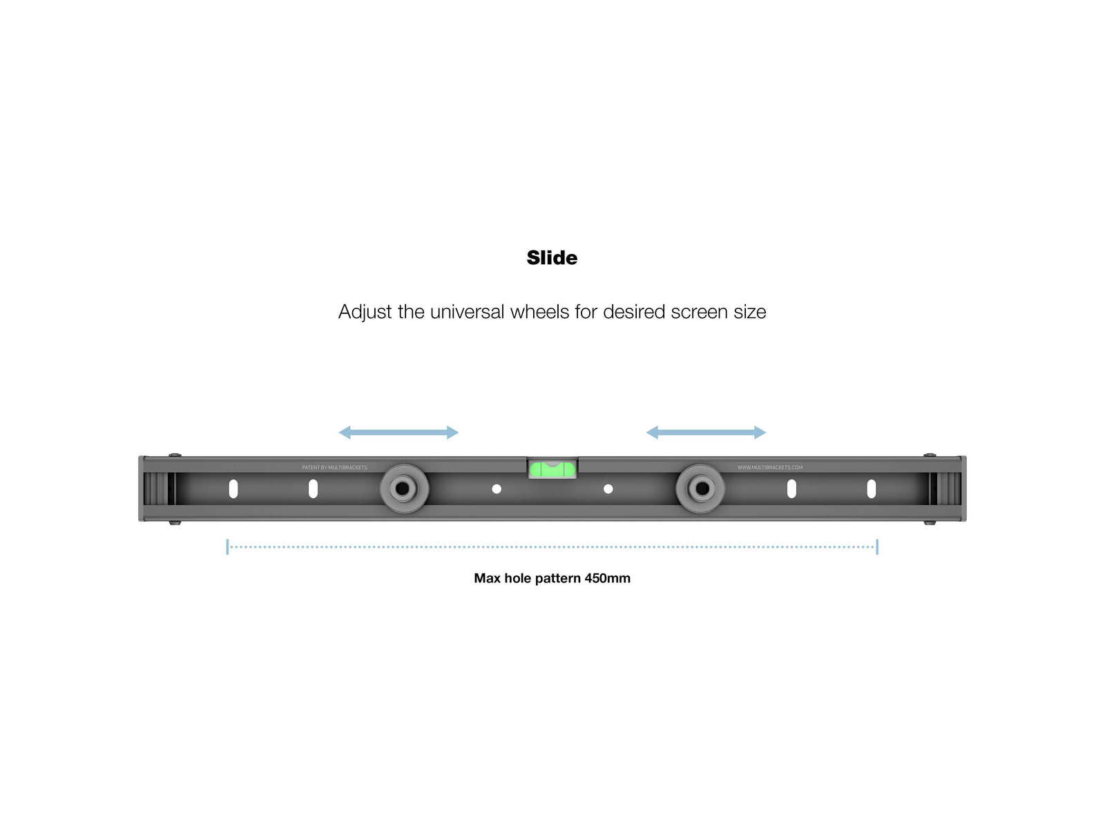 Multibrackets M Universal Small Wall Mount for 32"–65" Screens | 7350022730984 Wall Mount Bracket Multibrackets