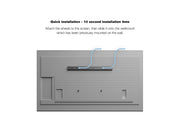 Multibrackets M Universal Small Wall Mount for 32"–65" Screens | 7350022730984 Wall Mount Bracket Multibrackets