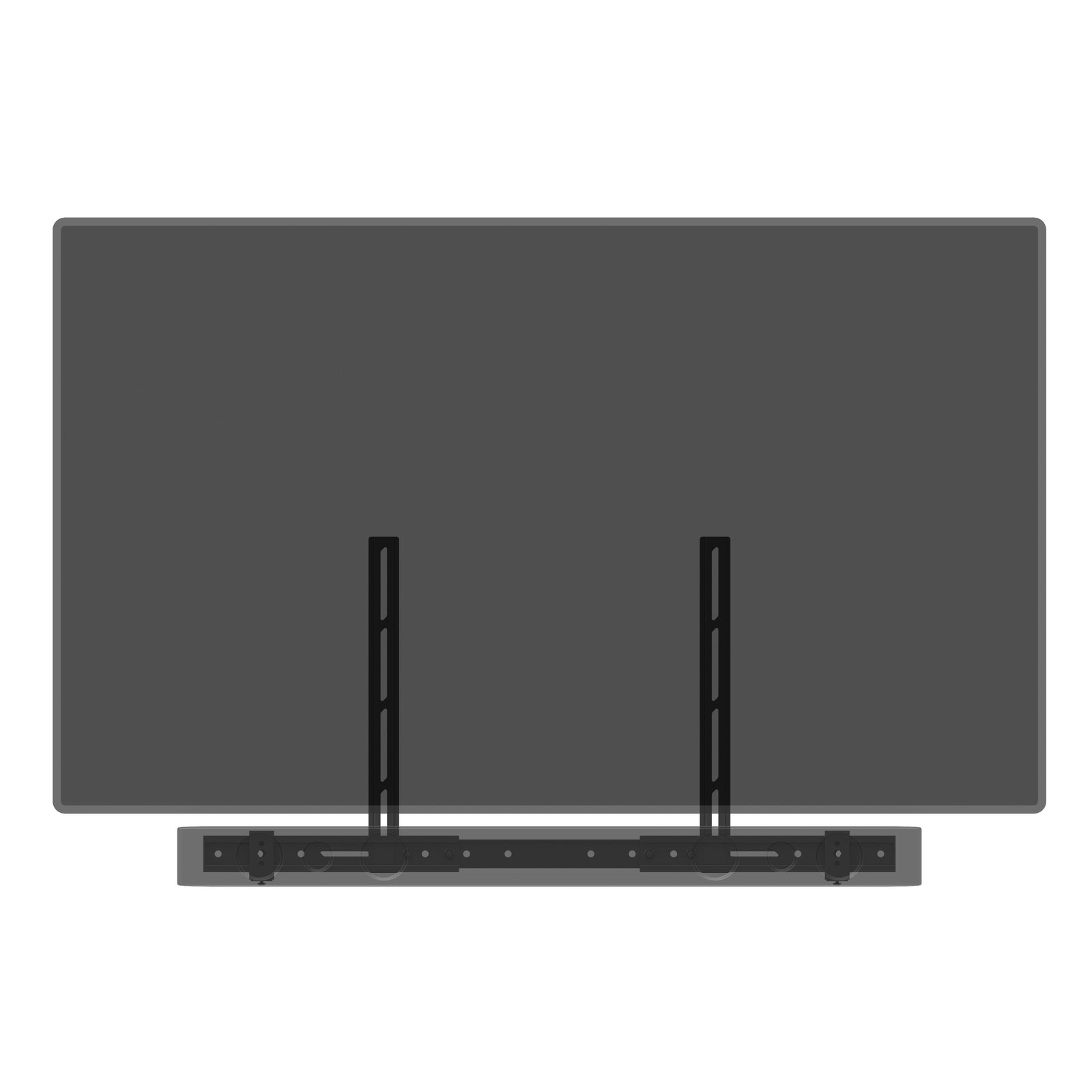 Multibrackets M Universal Soundbar & Videobar Mount for 55"–86" Screens | 7350073737895