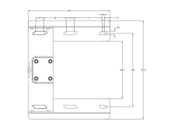 Multibrackets M Universal Swing Arm Full Motion Wall Mount for 26"–47" Screens | 7350022736214 Wall Mount Bracket Multibrackets