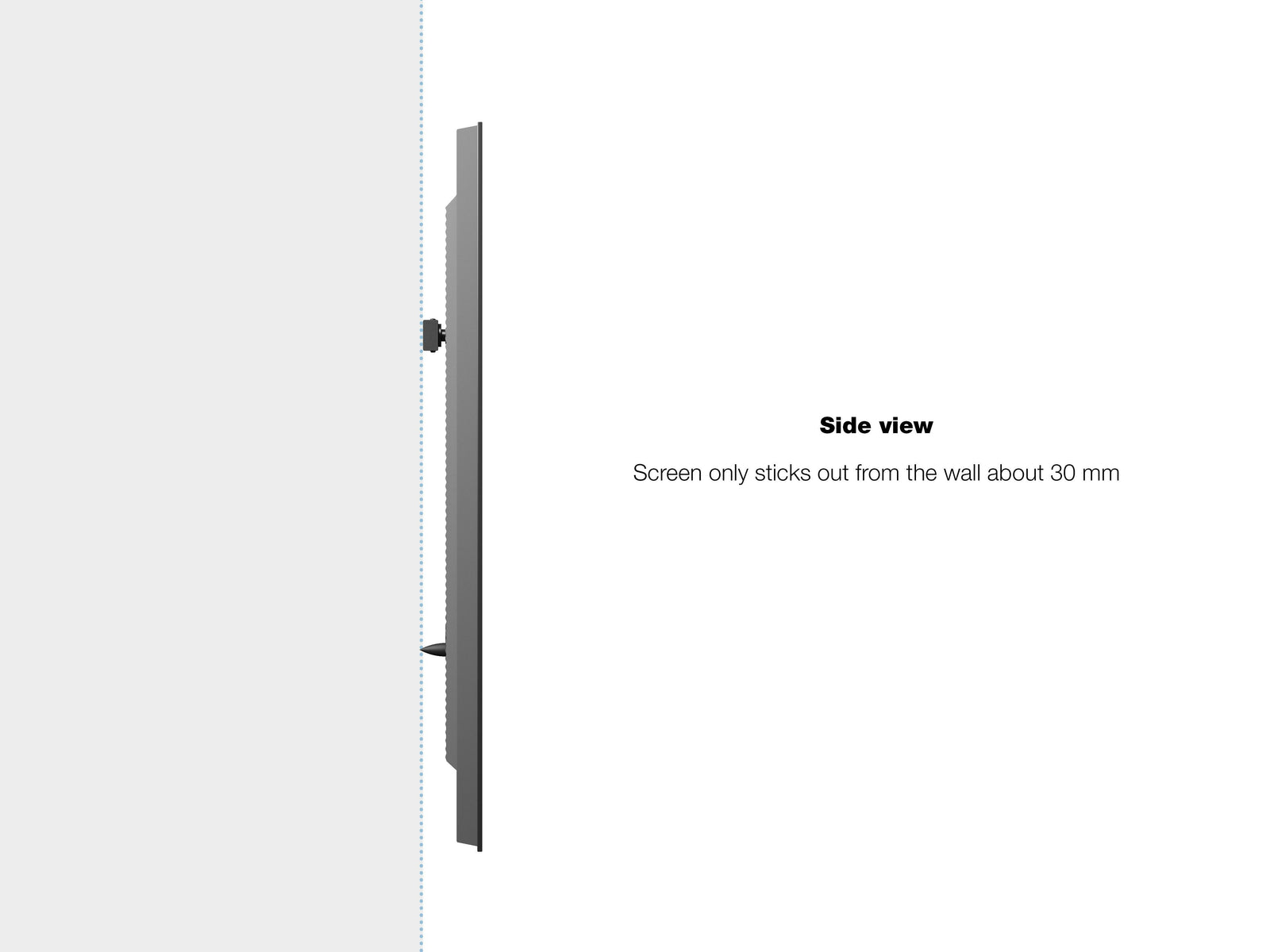 Multibrackets M Universal Wall Mount Medium for 40"–75" Screens | 7350022730991