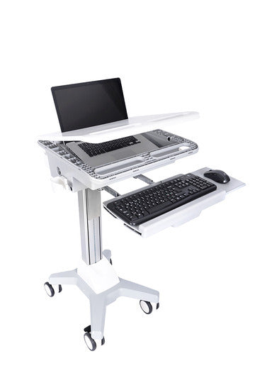 Multibrackets M Universal Workstation Cart with Battery for 9.7"-17.3" Laptops | 7350073730957 Workstation Cart Multibrackets
