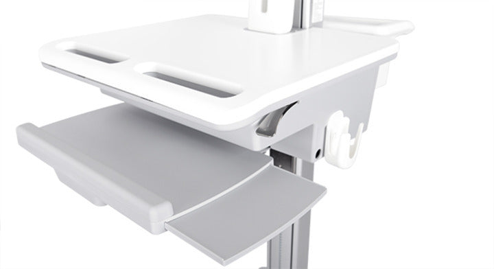 Multibrackets M Universal Workstation Cart with Battery for Screens up to 27" | 7350073730964 Workstation Cart Multibrackets