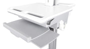 Multibrackets M Universal Workstation Cart with Battery for Screens up to 27" | 7350073730964 Workstation Cart Multibrackets