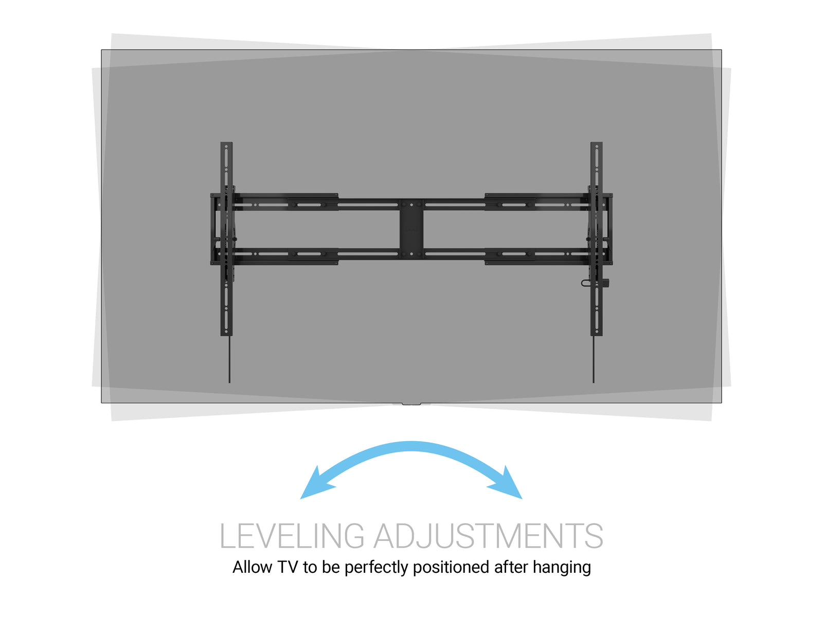 Multibrackets M Universal X-Large Tilt Wall Mount for 65"–140" Screens | 7350022738447