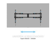 Multibrackets M Universal X-Large Tilt Wall Mount for 65"–140" Screens | 7350022738447