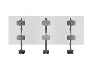 Multibrackets M VESA 6-Screen Vertical Desk Clamp Mount for 24"–34" Monitors | 7350105212741