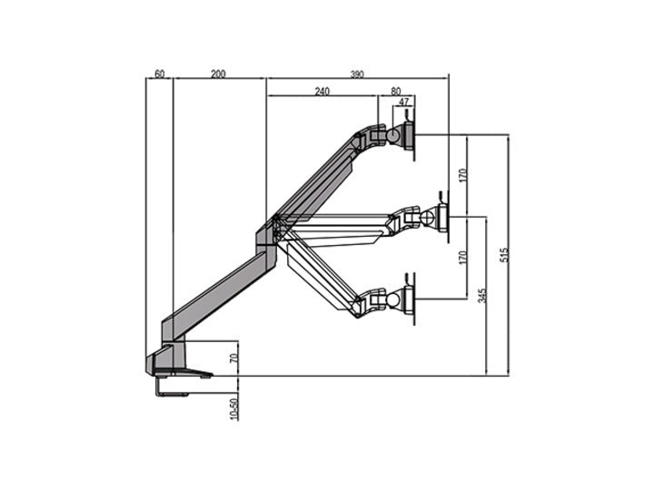 Multibrackets M VESA 75/100 Duo Quick Release Plate for Dual Monitors | 7350073730711 Mount Accessories Multibrackets