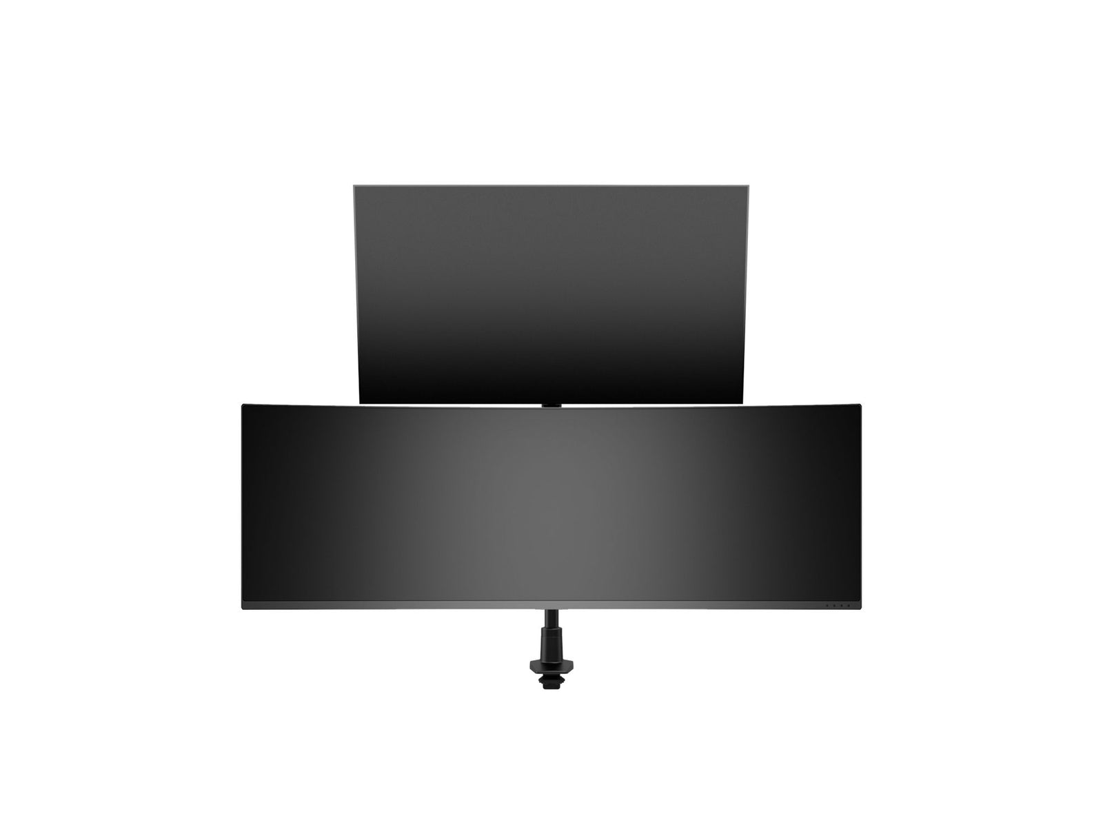 Multibrackets M VESA Basic Dual Stacked Pole Monitor Mount for 15"–34" Monitors | 7350105214288