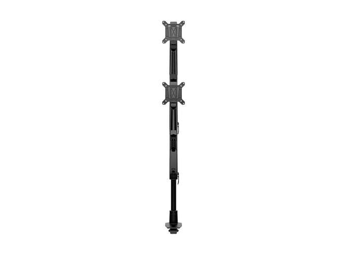 Multibrackets M VESA Basic Dual Stacked Pole Monitor Mount for 15"–34" Monitors | 7350105214288 Monitor Arm Desk Mount Multibrackets
