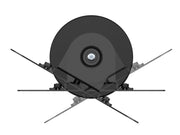 Multibrackets M VESA Bolt Down Tabletop TV Mount for 23"–43" Screens | 7350105214400 Mount Stand Multibrackets