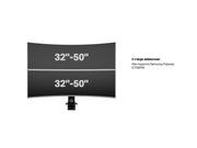 Multibrackets M VESA Deskmount HD Dual Vertical Monitor Arm for 32"–57" Ultrawide Monitors | 7350105210556