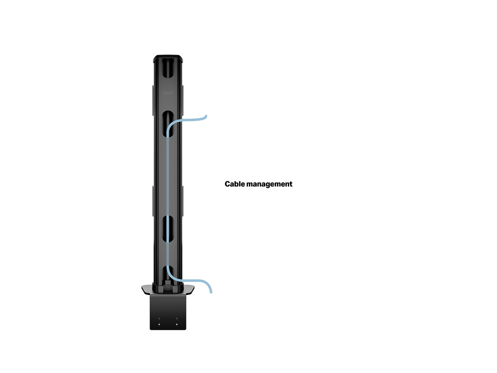 Multibrackets M VESA Deskmount HD Dual Vertical Monitor Arm for 32"–57" Ultrawide Monitors | 7350105210556