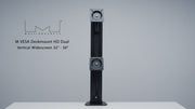 Multibrackets M VESA Deskmount HD Dual Vertical Monitor Arm for 32"–57" Ultrawide Monitors | 7350105210556