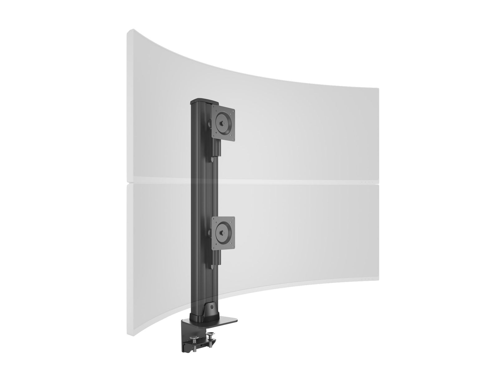 Multibrackets M VESA Deskmount HD Dual Vertical Monitor Arm for 32"–57" Ultrawide Monitors | 7350105210556