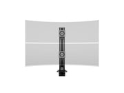 Multibrackets M VESA Deskmount HD Dual Vertical Monitor Arm for 32"–57" Ultrawide Monitors | 7350105210556