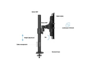 Multibrackets M VESA Deskmount Lockable Tablet & iPad Stand for 7"-14.6" Tablets | 7350105212796 Tablet Mount Multibrackets